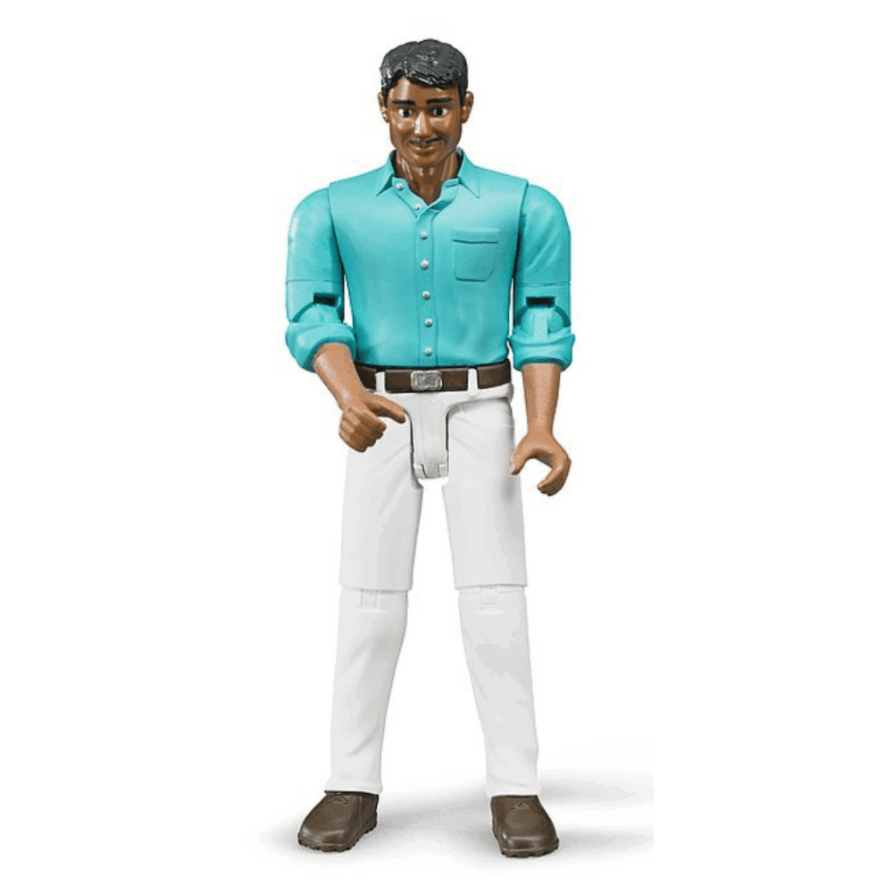 Hombre de piel morena C/Pantalón blanco