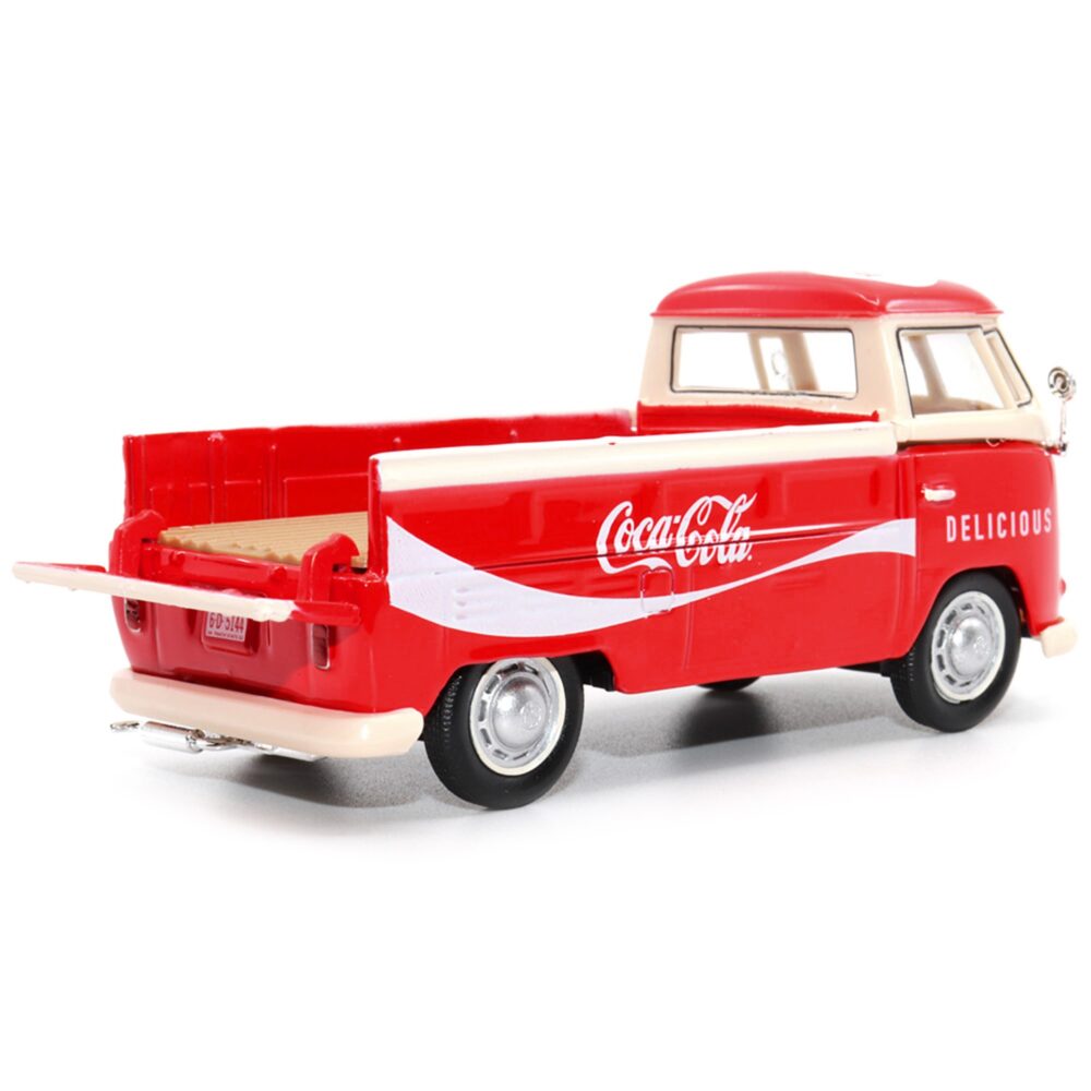 Camioneta Volkswagen T1 pickup Red/White "Coca-Cola" - Imagen 3