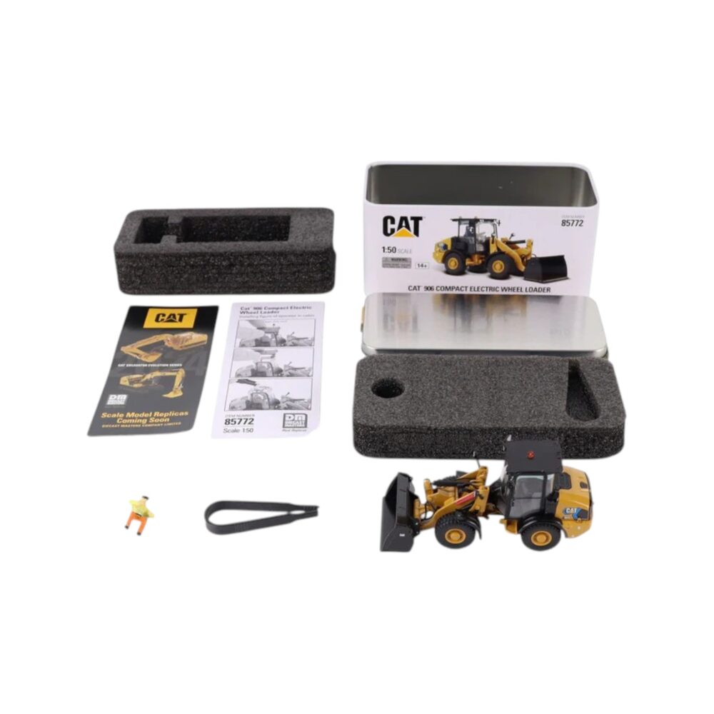 Cargador frontal de ruedas eléctrico 906 Caterpillar - Imagen 2