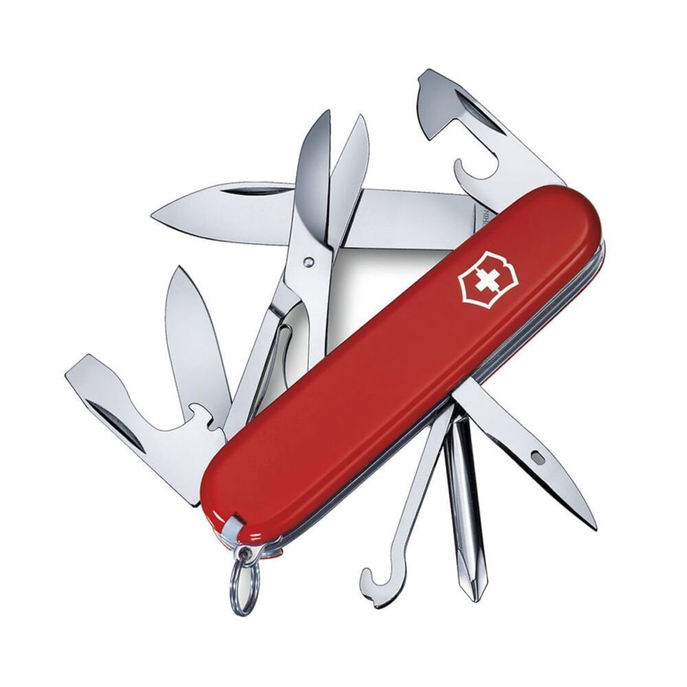 Navaja super tinker 91mm 14 funciones roja