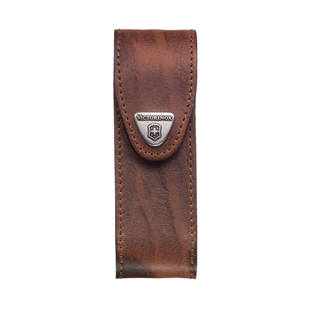 Estuche 32 piel café adhesivo